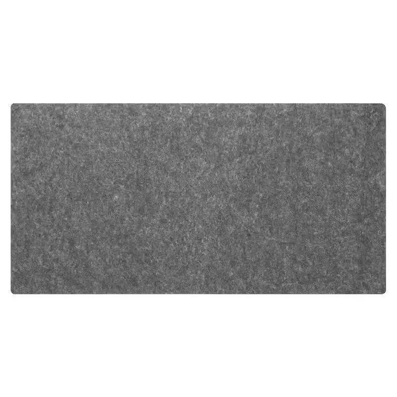 Accessoires de jeu Tapis de souris en feutre de laine, grand format, tapis d'écriture, tapis de clavier/souris antidérapant, protection pour bureau d'ordinateur à domicile ou au bureau